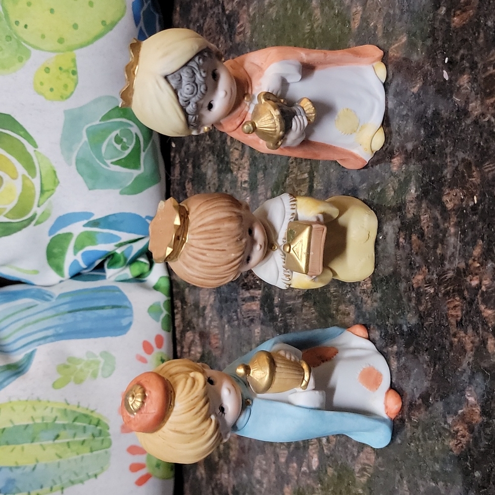 Homco Christmas Wise Men 5609 Set of 3